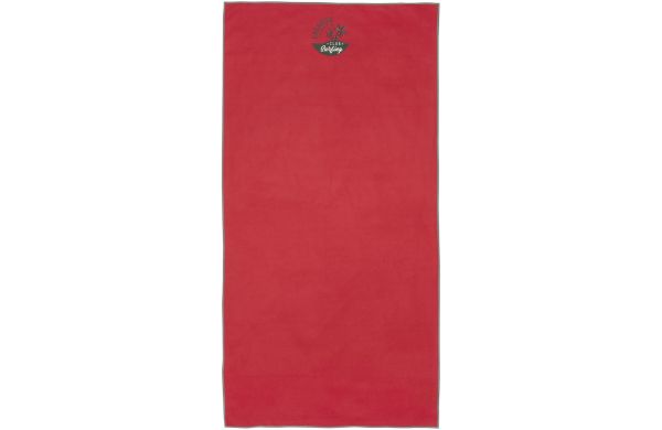 Pieter ultraleichtes und schnell trocknendes GRS Handtuch 50 × 100 cm, mittelrot