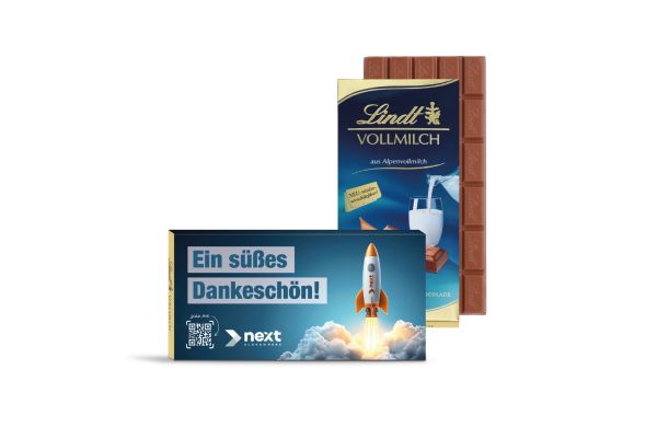 Premium Schokolade von Lindt 100 g Klimaneutral FSC