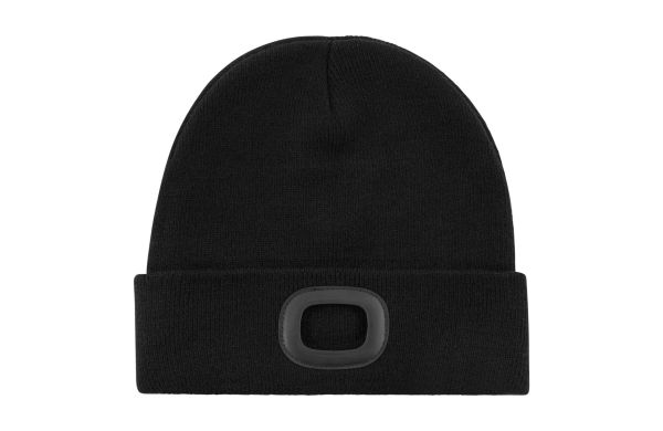 Promo Strickmütze mit LED Frontlicht