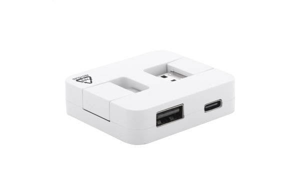 RAB USB-Hub Rahubu, weiß