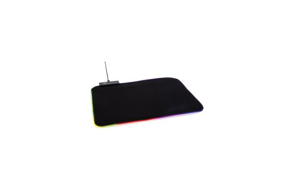 rgb gaming mauspad schwarz
