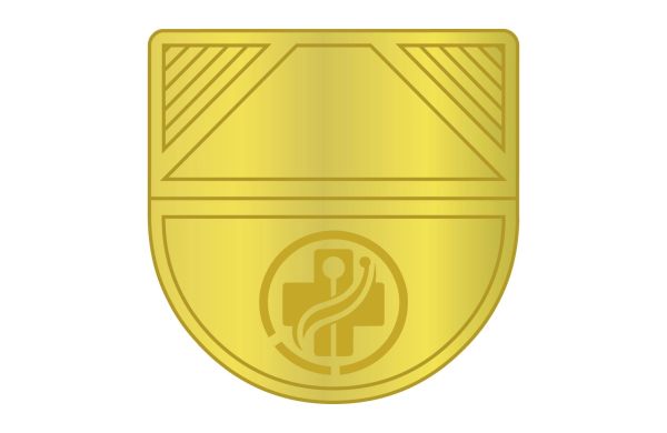 ROMINOX® Eckenklammer Corner Snap in Gold, idealer Mailingartikel für Dokumente, Büroklammer mit bis zu 10 Seiten Klemmkraft