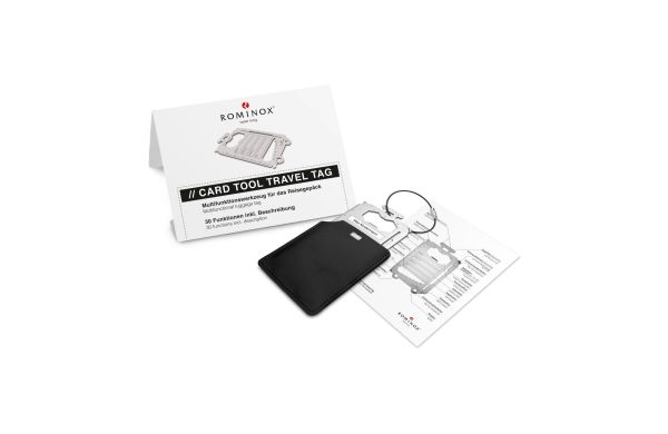 ROMINOX® Card Tool // Travel Tag - 30 Funktionen