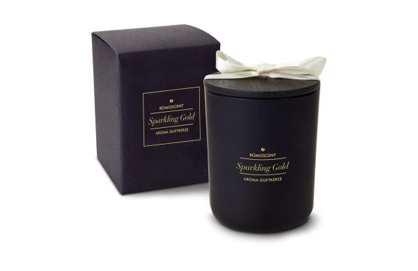 ROMOSCENT® Aromakerze Sparkling Gold