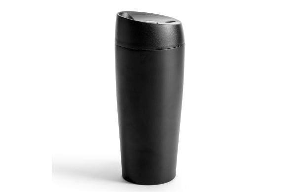 Sagaform Loke Reisebecher Groß 400ml, schwarz