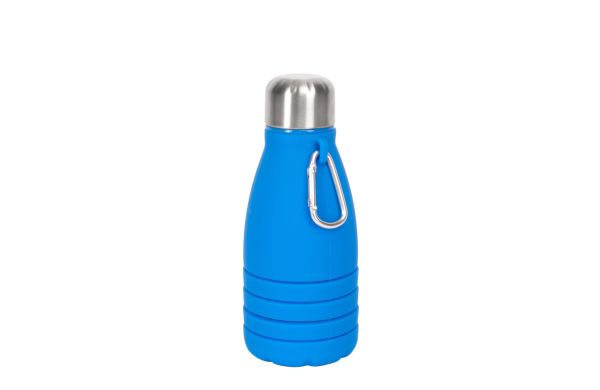 Sagaform Stig faltbare Flasche 550 ml, blau