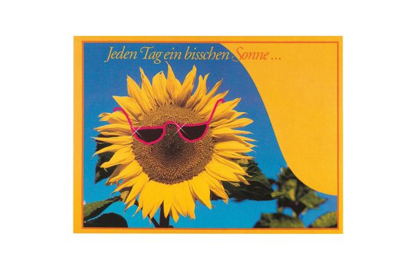 Samentütchen Sonne 115x156 mm, Zwergsonnenblume