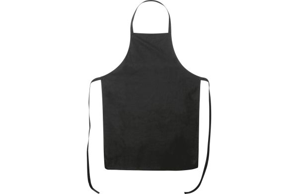 Schürze aus Baumwolle - schwarz