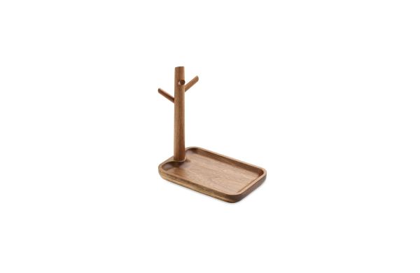 Schlüsselhalter Akazienholz, Holz