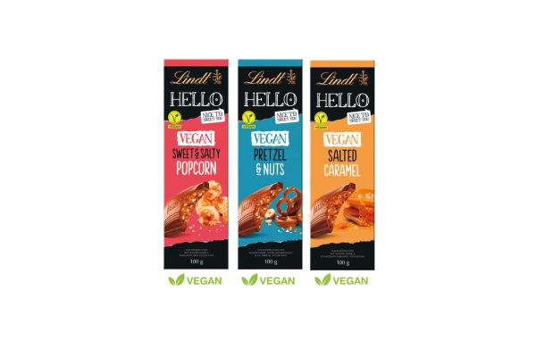 Schokoladentafel Lindt HELLO, vegan