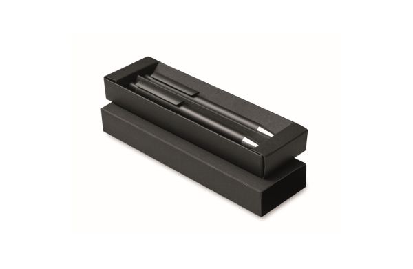 ORWELL Schreibset recyceltes Alu, schwarz