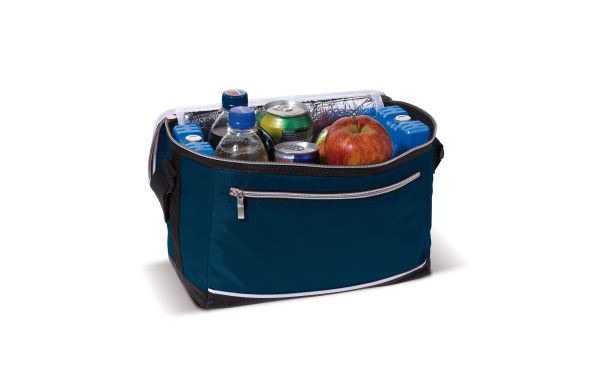 Schultertasche mit Kühlfunktion, dunkelblau