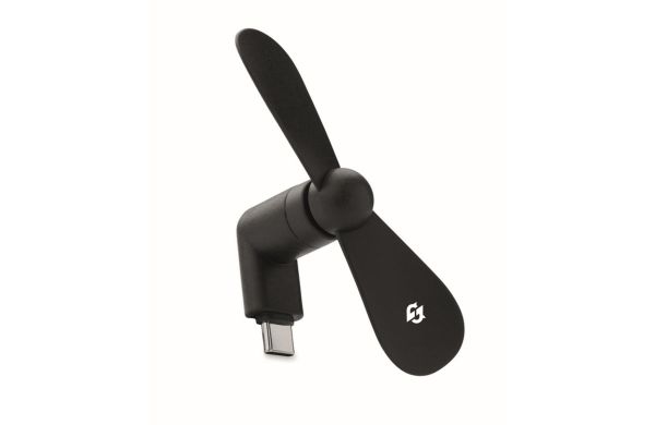Smartphone-Ventilator - schwarz