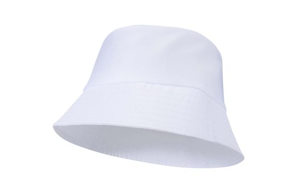 Solaris Sonnenhut aus 130 g/m2 Polyester, weiss