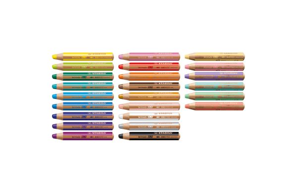 STABILO woody 3 in 1 Farbstift 2er-Set