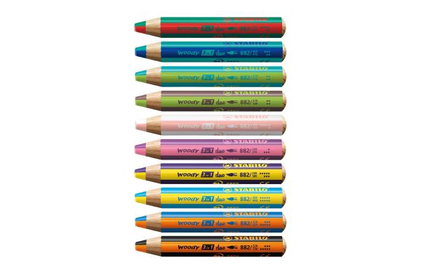 STABILO woody duo Farbstift 2er-Set