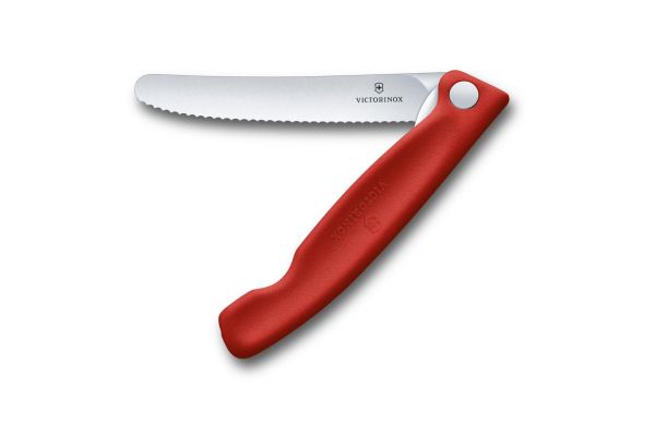Swiss Classic Haushaltsmesser Picknickmesser mit Wellenschliff