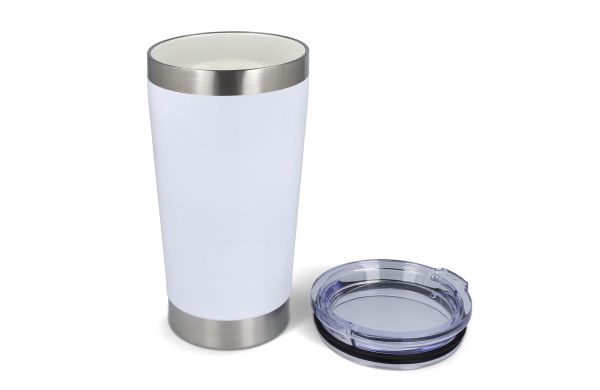 T-ceramic Thermobecher mit Deckel Cango 500ml, weiss