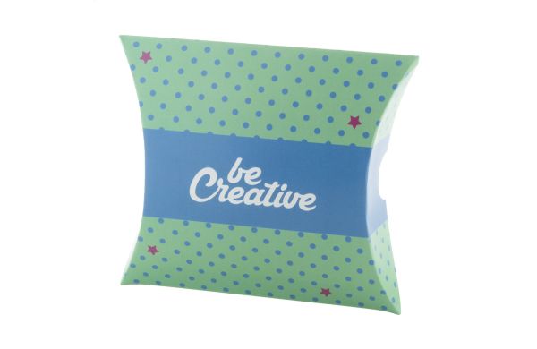 Tablettenschachtel CreaBox Pillow S, Weiss