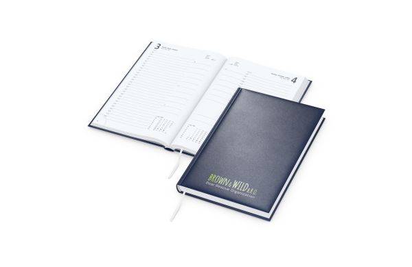 Tageskalender Advance EXPRESS Mo.–So. je 1 Seite Kunstleder-Hardcover