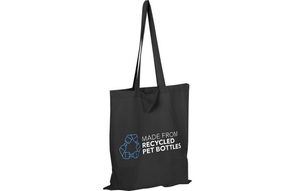 Tasche aus recycelten Flaschen Mombasa - schwarz