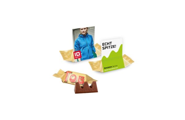 TOBLERONE Minis im Werbeaufsteller Klimaneutral FSC