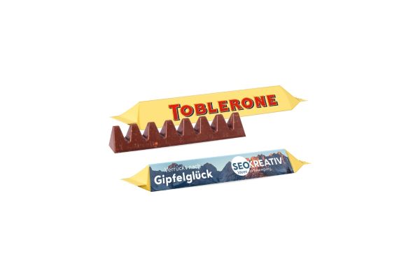 TOBLERONE Riegel im Werbeschuber 35g Klimaneutral FSC
