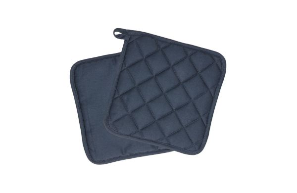 Topflappen "Heat resistant", blau