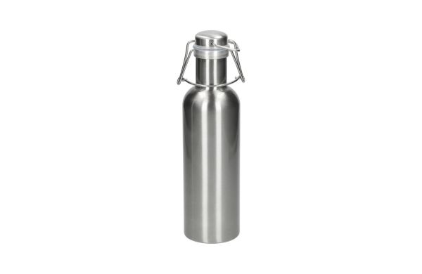 Trinkflasche "Denali", 0,8 l, silber
