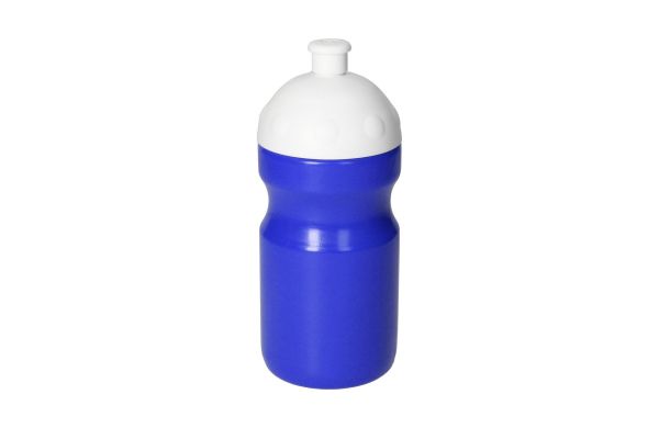 Trinkflasche "Fitness" 0,5 l mit Saugverschluss, blau