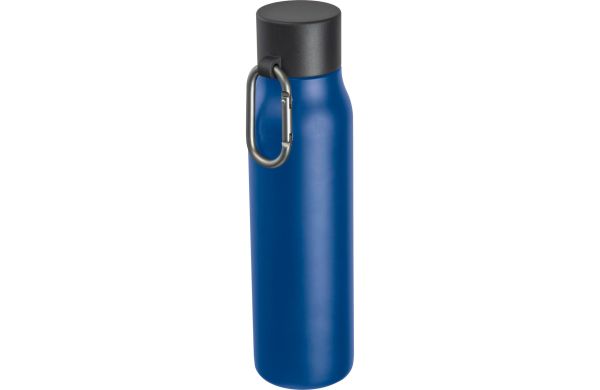 Trinkflasche-mit-Karabiner-600ml-blau