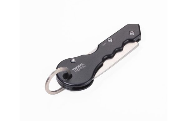 TROIKA-Paketmesser-HOOK-2-schwarz-silberfarben