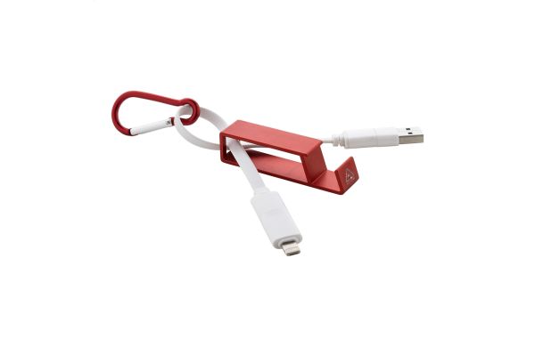 USB-Ladekabel Cappy, rot