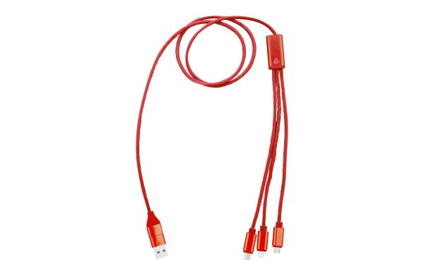 USB-Ladekabel Ralong, rot