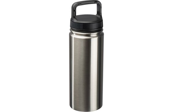 Vakuum Edelstahlflasche, 550ml - silbergrau