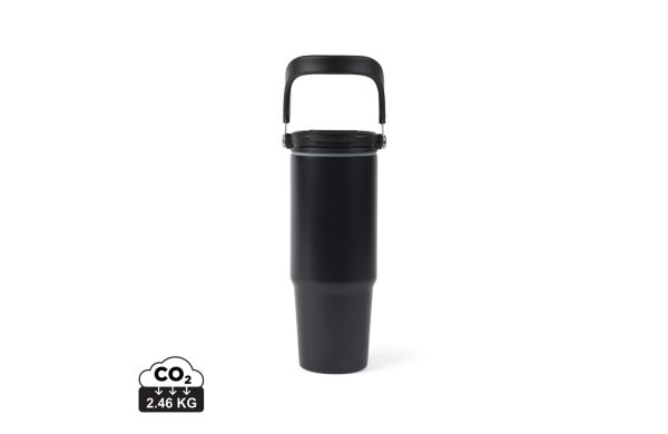 VINGA Eos Trek 880ml Flasche aus RCS rec. Stainless-Steel, schwarz