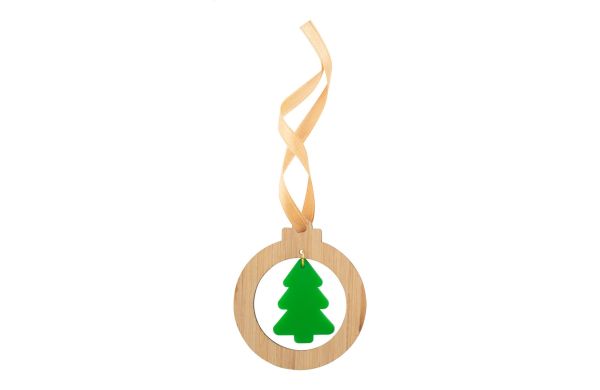 Weihnachstbaumschmuck DoubleTree, natur/grün