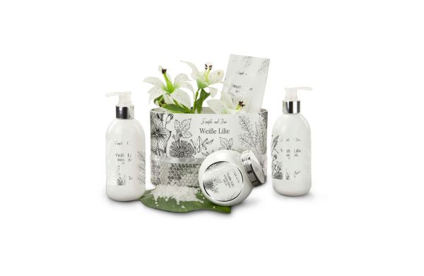 Wellness-Geschenkset: Weiße Lilie
