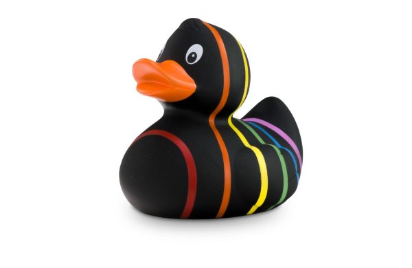 Werbeente Rebecca Regenbogen, ca. 8 cm