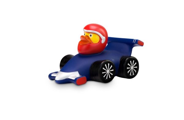 Werbeente Volker Vollgas Blau