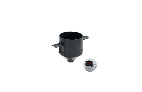 Wiederverwendbarer Kaffeefilter, Schwarz
