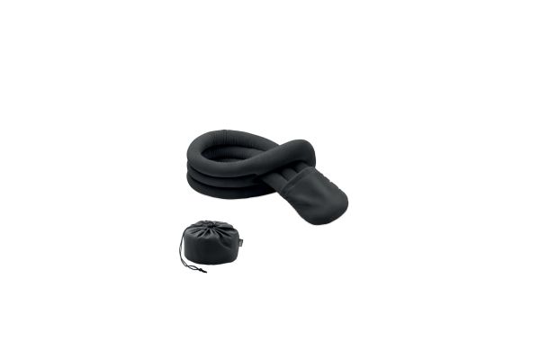 WRAP IT Flexibles Reisekissen, schwarz