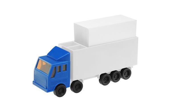 Zettelbox LKW_ blau