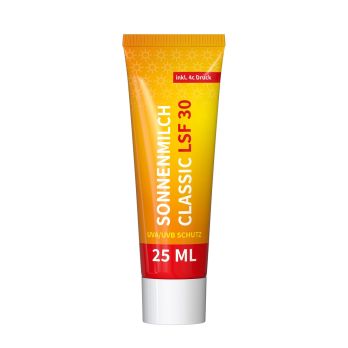 Sonnenmilch LSF 30, Tube