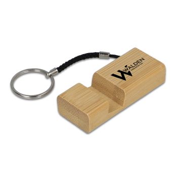 Bambus Smartphonehalter Schlüsselanhänger