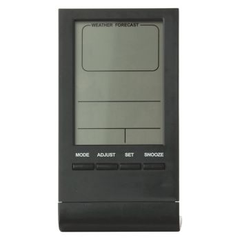 Elektronische Wetterstation Schwarz