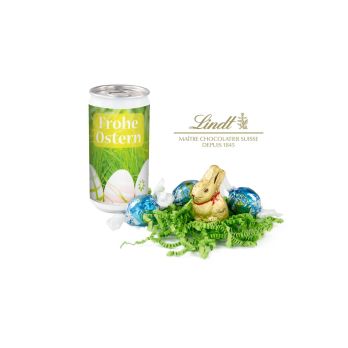 Geschenkartikel: Lindt-Oster-Überraschung, Das Nest in der Dose