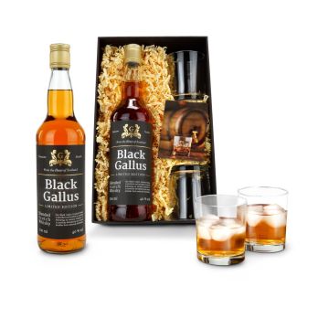 Geschenkset: Black Gallus Whisky