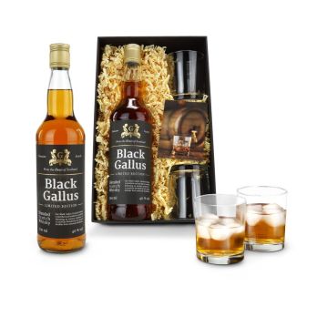 Geschenkset: Black Gallus Whisky