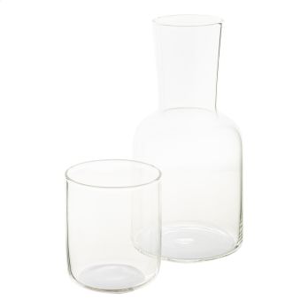 Getränkeset: Karaffe und Glas Palmer